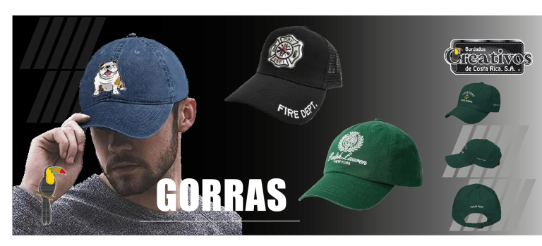 GORRAS BORDADAS